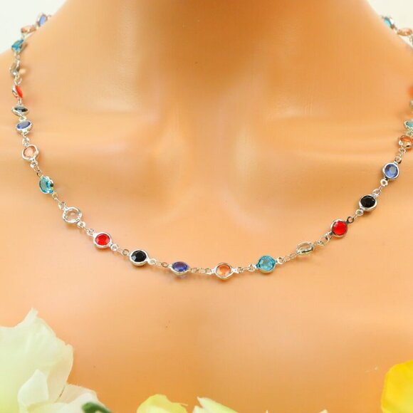 Minimalist Necklace, Sleek & Modern Design, Women’s Fashion, YC110440-N - Picture 2 of 10